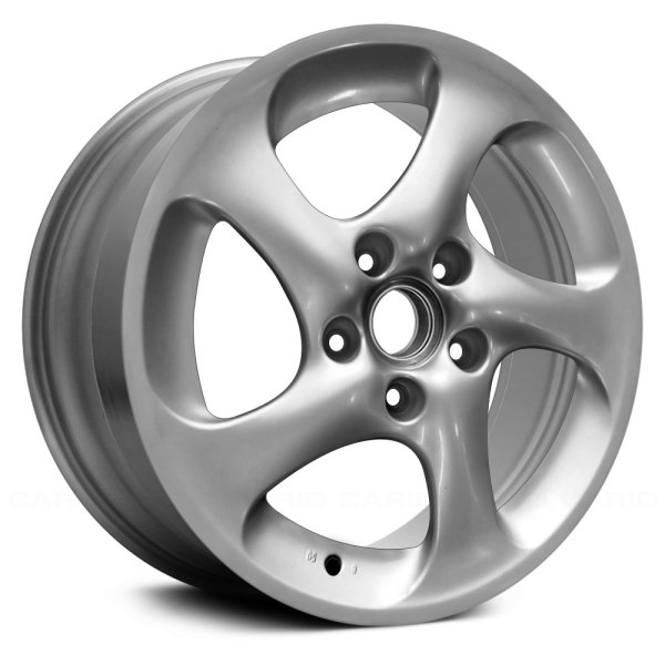 Replace® - 18 x 8 5 Spiral-Spoke Silver Alloy Factory Wheel (Remanufactured)