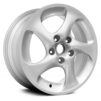 Replace® - 5 Spiral-Spoke Silver 18x8 Alloy Factory Wheel - Remanufactured