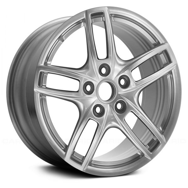 Replace® - 19 x 8 Double 5-Spoke Silver Alloy Factory Wheel (Remanufactured)