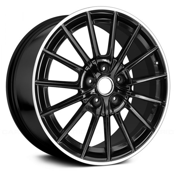 Replace® - 20 x 9.5 15 I-Spoke Black Alloy Factory Wheel (Remanufactured)