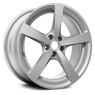 Replace® - 5-Spoke Sparkle Silver 18x8 Alloy Factory Wheel - Remanufactured