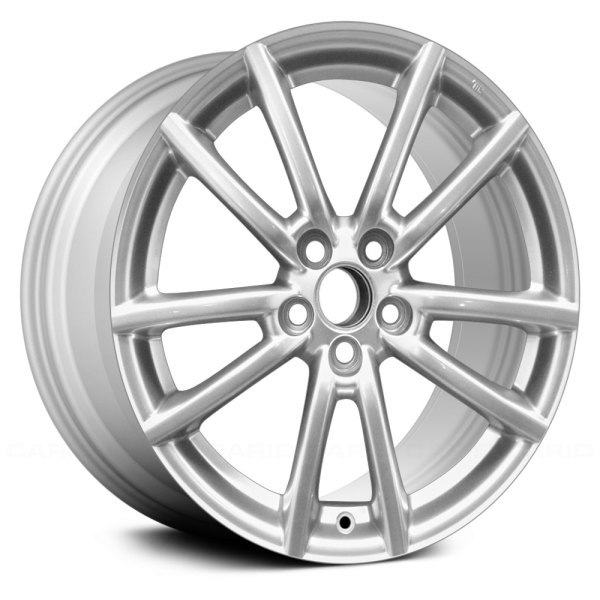 Replace® - 17 x 7 10-Spoke Silver Alloy Factory Wheel (Remanufactured)