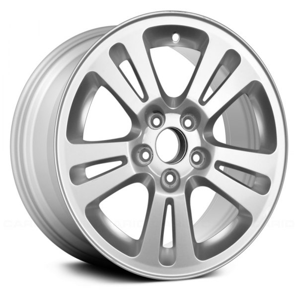 Replace® - 16 x 6.5 Double 5-Spoke Silver Alloy Factory Wheel (Remanufactured)