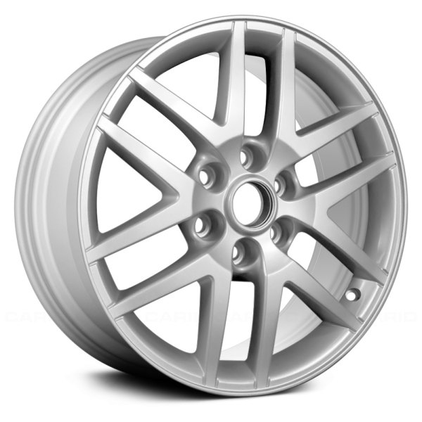 Replace® - 18 x 8 6 V-Spoke Silver Alloy Factory Wheel (Remanufactured)