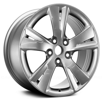 Replace® - Double 5-Spoke Hyper Silver 18x8 Alloy Factory Wheel - Remanufactured