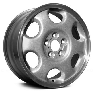 Replace® - 6-Slot Bright Sparkle Silver 15x6 Alloy Factory Wheel - Remanufactured