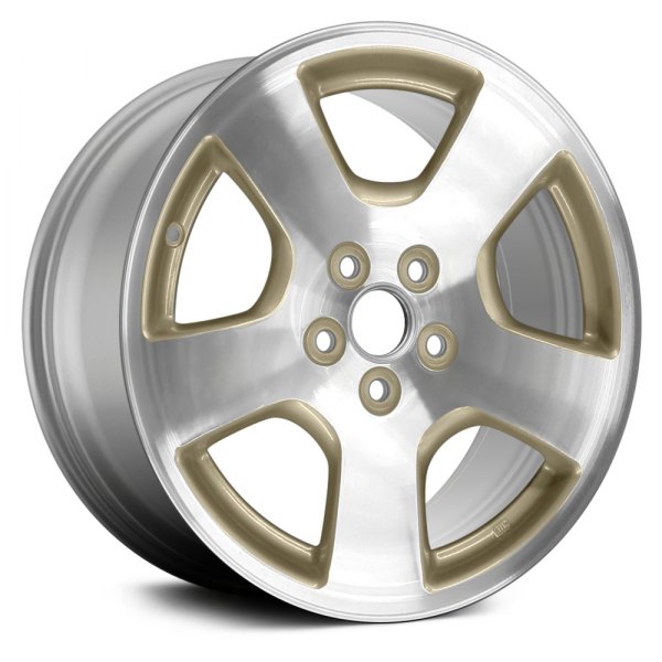 Replace® - 16 x 6.5 5-Spoke Gold Alloy Factory Wheel (Remanufactured)