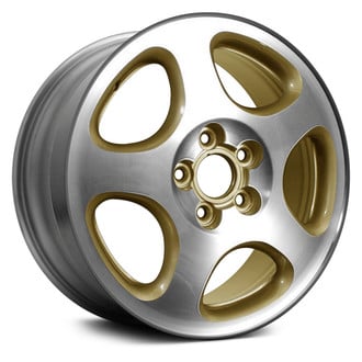 Replace® - 5-Spoke Gold 15x6 Alloy Factory Wheel - Remanufactured