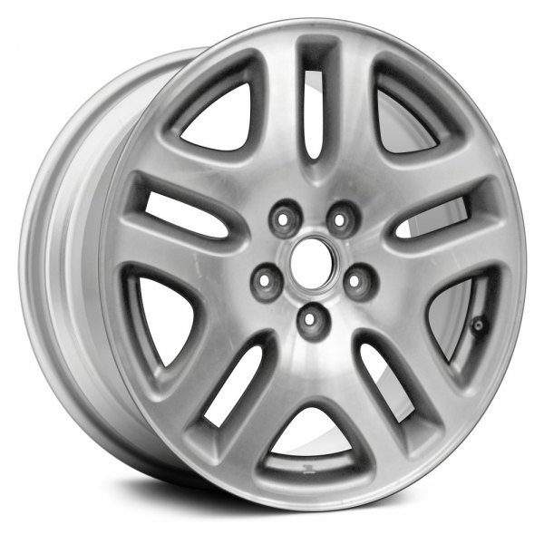 Replace® - 16 x 6.5 Double 5-Spoke Silver Alloy Factory Wheel (Factory Take Off)