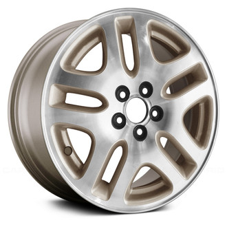 Replace® - Double 5-Spoke Tan 16x6.5 Alloy Factory Wheel - Remanufactured