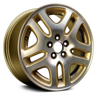 Replace® - Double 5-Spoke Gold 16x6.5 Alloy Factory Wheel - Remanufactured