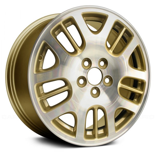 Replace® - 16 x 6.5 10 Alternating-Spoke Gold Alloy Factory Wheel (Remanufactured)