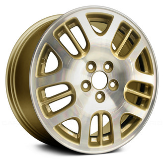 Replace® - 10 Alternating-Spoke Gold 16x6.5 Alloy Factory Wheel - Remanufactured