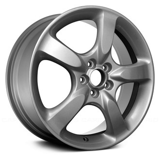 Replace® - 5-Spoke Argent 17x7 Alloy Factory Wheel - Remanufactured