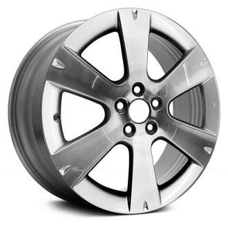 Replace® ALYSU087U10 - 6 I-Spoke Machined and Silver 17x7 Alloy Factory Wheel - Remanufactured