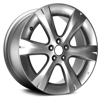 Replace® - 6 I-Spoke Hyper Silver 17x7 Alloy Factory Wheel - Remanufactured