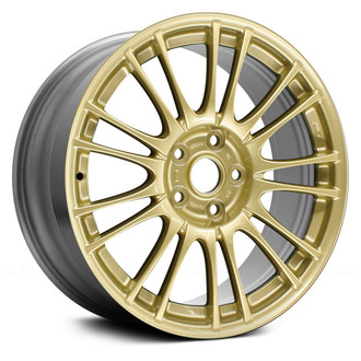 Replace® - 9 Double I-Spoke Gold 18x8 Alloy Factory Wheel - Remanufactured