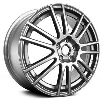 Replace® - 7 Double I-Spoke Light Smoked Hyper Silver 18x8.5 Alloy Factory Wheel - Remanufactured