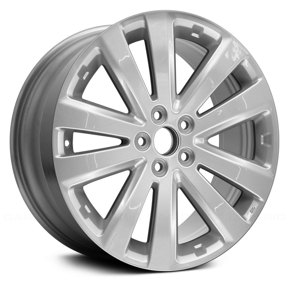 Replace® ALYSV055U20 - 5 V-Spoke Silver 17x7 Alloy Factory Wheel