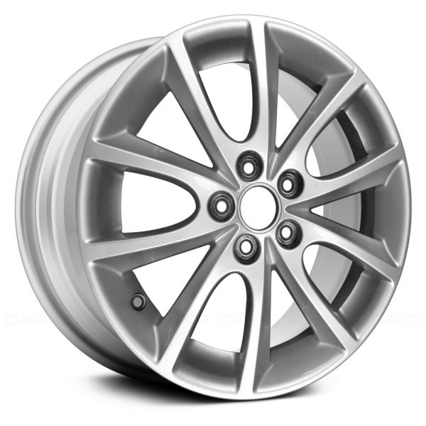 Replace® - 16 x 6.5 5 V-Spoke Silver Alloy Factory Wheel (Remanufactured)