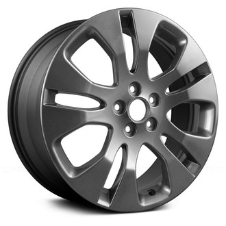 Replace® - 5 V-Spoke Charcoal 17x7 Alloy Factory Wheel - Remanufactured
