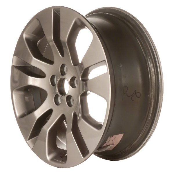 Replace® - 17 x 7 5 V-Spoke Charcoal Alloy Factory Wheel (Factory Take Off)