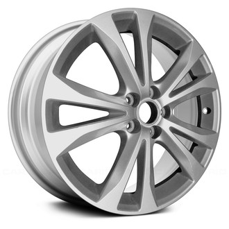 Replace® - 5 V-Spoke Silver 17x7.5 Alloy Factory Wheel - Remanufactured