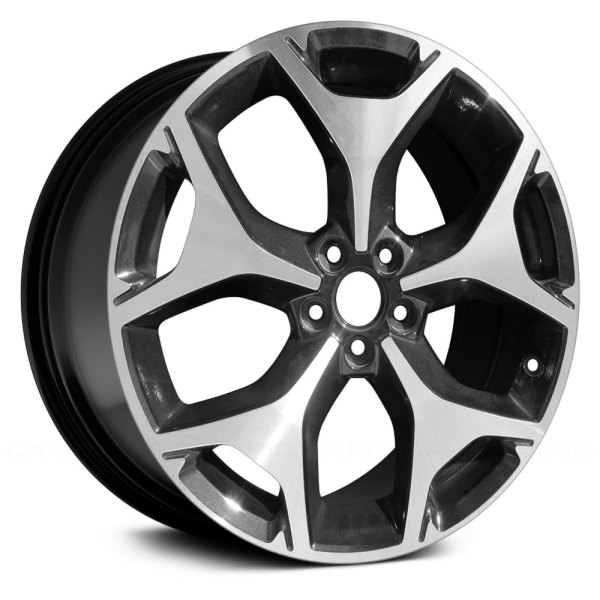 Replace® - 18 x 7 5 Y-Spoke Machined and Black Alloy Factory Wheel (Remanufactured)