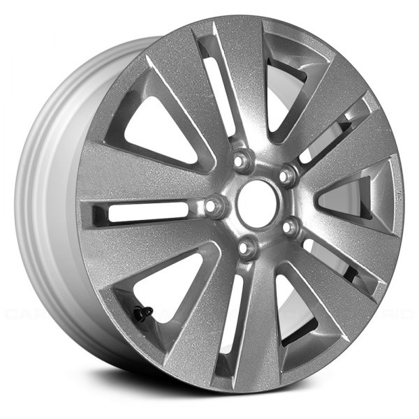 Replace® - 17 x 7 5 V-Spoke Silver Alloy Factory Wheel (Remanufactured)