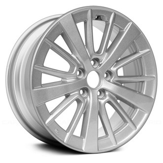 Replace® - 15 Alternating-Spoke Medium Sparkle Silver 16x6.5 Alloy Factory Wheel - Remanufactured