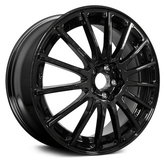 Replace® - 15-Spoke Dark PVD Chrome 17x7.5 Alloy Factory Wheel - Remanufactured