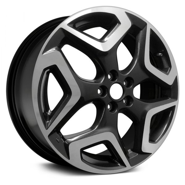 Replace® - 18 x 7 5 Y-Spoke Machined and Dark Metallic Charcoal Alloy Factory Wheel (Remanufactured)