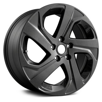 Replace® - 5-Spoke Dark Charcoal Metallic 18x7.5 Alloy Factory Wheel - Remanufactured