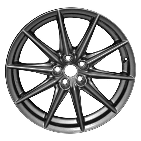 Replace® - 18 x 7.5 10-Spoke Painted Dark Charcoal Matte Alloy Factory Wheel (Remanufactured)