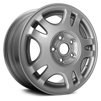 Replace® - Double 5-Spoke Silver Textured 15x6 Alloy Factory Wheel - Remanufactured