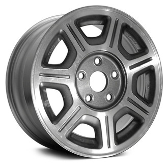 Replace® - 7-Slot Charcoal 15x6 Alloy Factory Wheel - Remanufactured