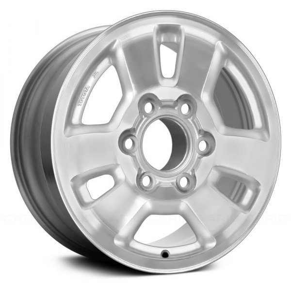 Replace® - 15 x 7 3 V-Spoke Machined and Silver Alloy Factory Wheel (Factory Take Off)
