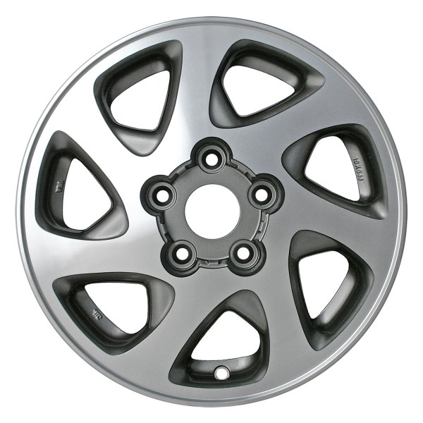 Replace® - 15 x 6 7-Spoke Machined and Silver Alloy Factory Wheel (Factory Take Off)