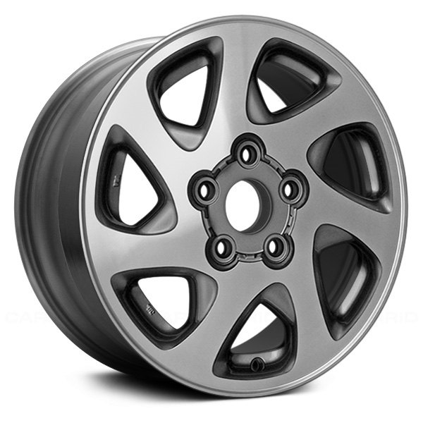 Replace® - 15 x 6 7-Spoke Charcoal Gray Alloy Factory Wheel (Remanufactured)