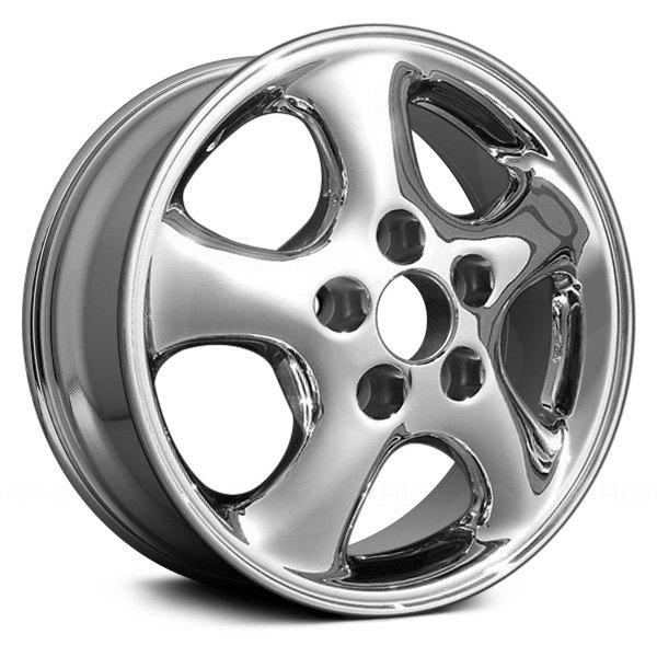 Replace® - 15 x 6 5-Spoke OE Chrome Alloy Factory Wheel (Remanufactured)