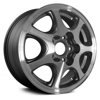 Replace® - 7 I-Spoke Charcoal Gray 15x6 Alloy Factory Wheel - Remanufactured