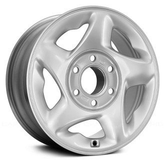 Replace® - 5 Turbine-Spoke Sparkle Silver Acrylic 16x7 Alloy Factory Wheel - Remanufactured