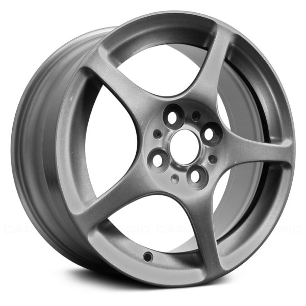 Replace® - 15 x 6 5-Spoke Bright Sparkle Silver Alloy Factory Wheel (Remanufactured)