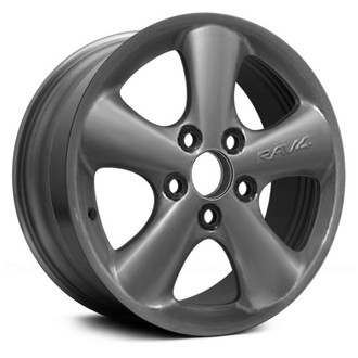 Replace® - 5-Spoke Bright Sparkle Silver 16x7 Alloy Factory Wheel - Remanufactured