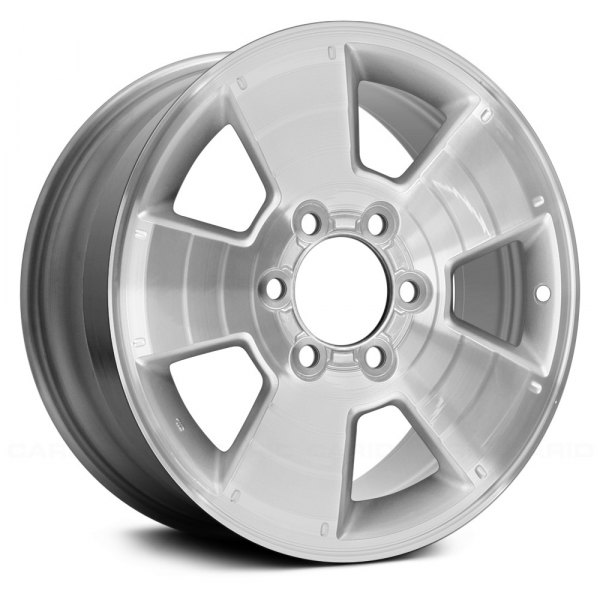 Replace® - 17 x 7.5 5-Slot Silver Alloy Factory Wheel (Factory Take Off)