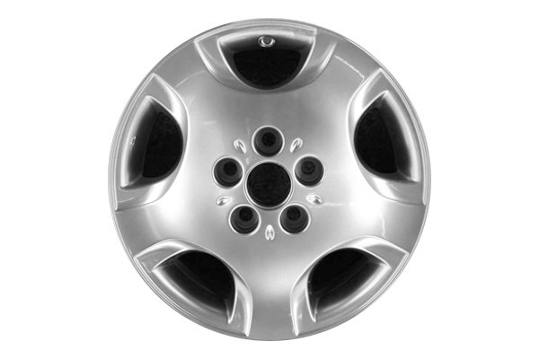 Replace® - 16 x 6 5-Slot Hyper Silver Alloy Factory Wheel (Remanufactured)