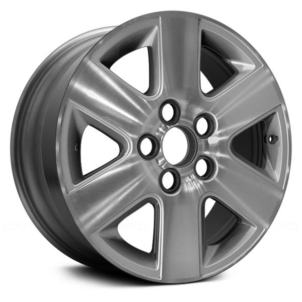 Replace® - 16 x 6.5 6 I-Spoke Machined and Silver Alloy Factory Wheel (Factory Take Off)