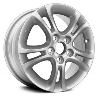 Replace® - Double 5-Spoke Silver 16x6.5 Alloy Factory Wheel - Remanufactured