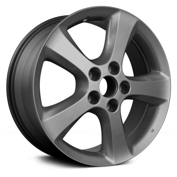 Replace® - 17 x 7 5-Spoke Medium Charcoal Alloy Factory Wheel (Remanufactured)