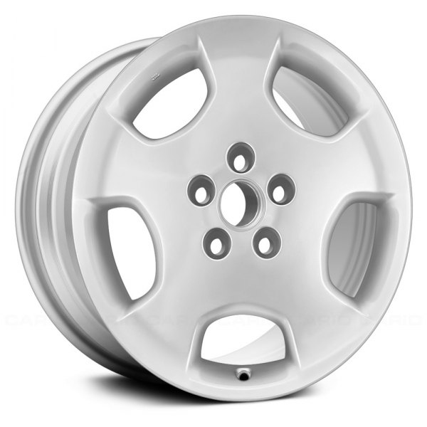 Replace® - 17 x 6.5 5-Slot Silver Alloy Factory Wheel (Remanufactured)